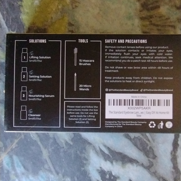 Deluxe Eyebrow Lamination Kit NWT - Picture 3 of 3